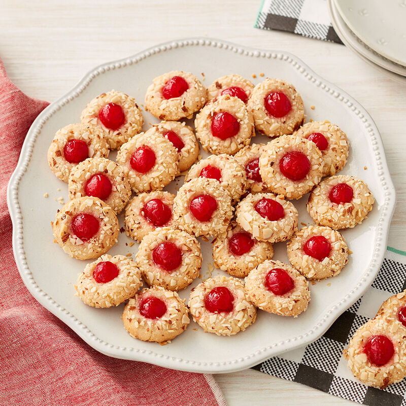 Chewy Almond-Cherry Cookies