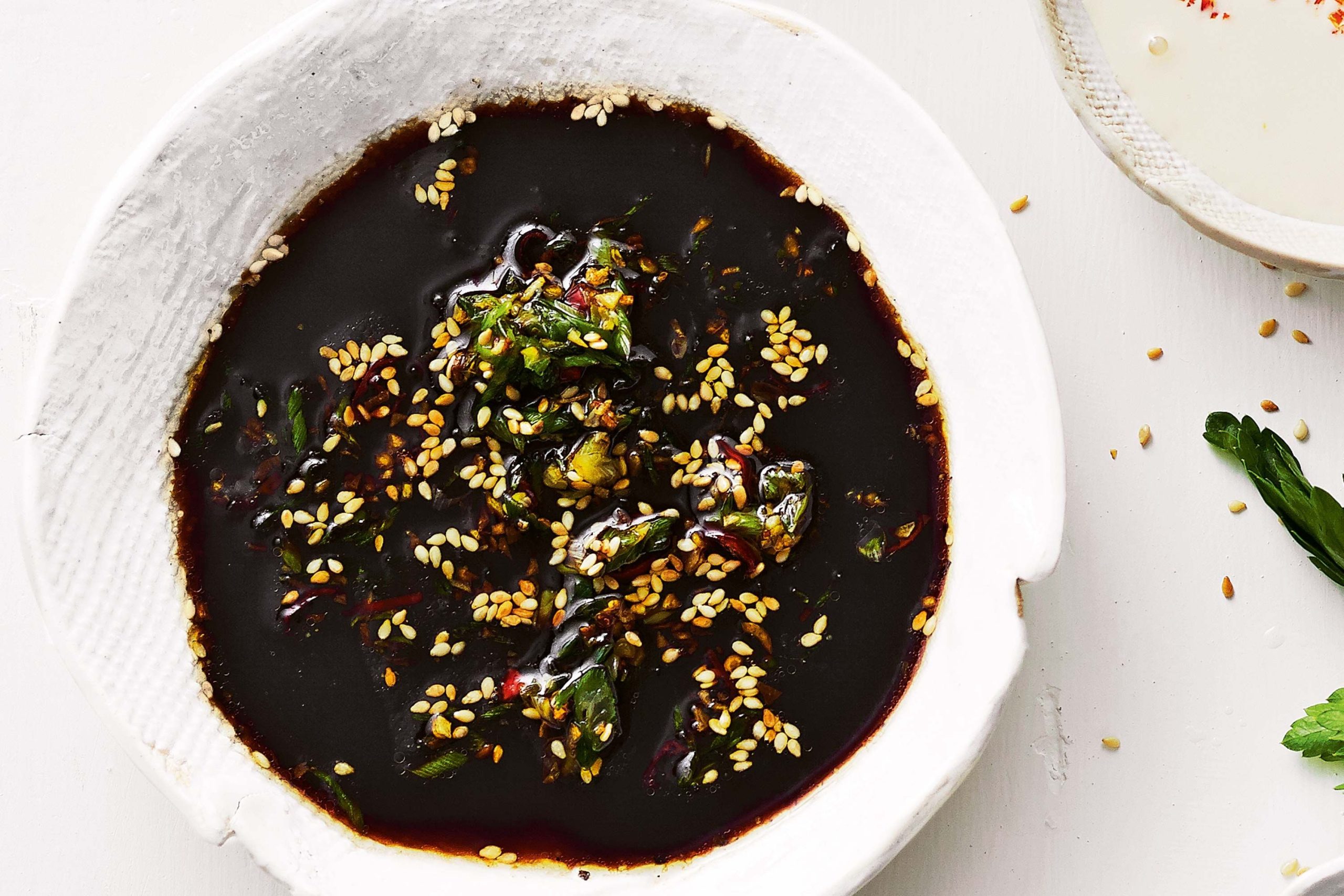 Soy and Sesame Dipping Sauce and Marinade, Korean Style