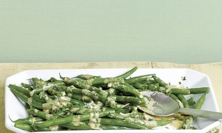 Chilled Green Beans with Sesame Sauce