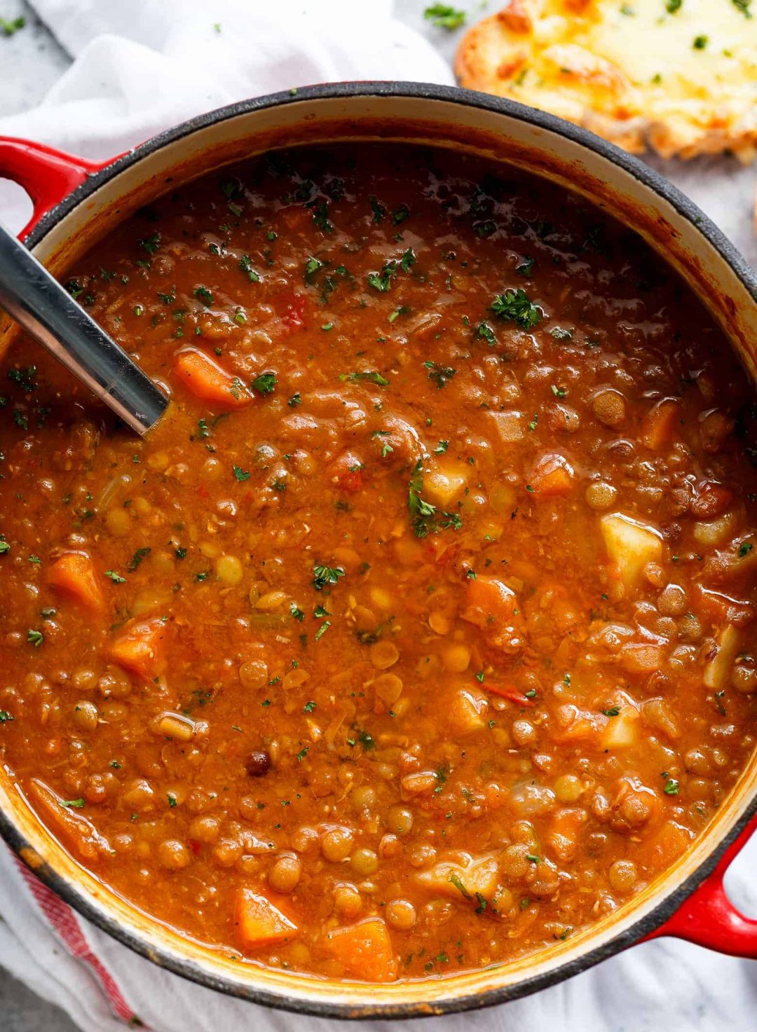 Lentil Soup | Vegetarian Recipes
