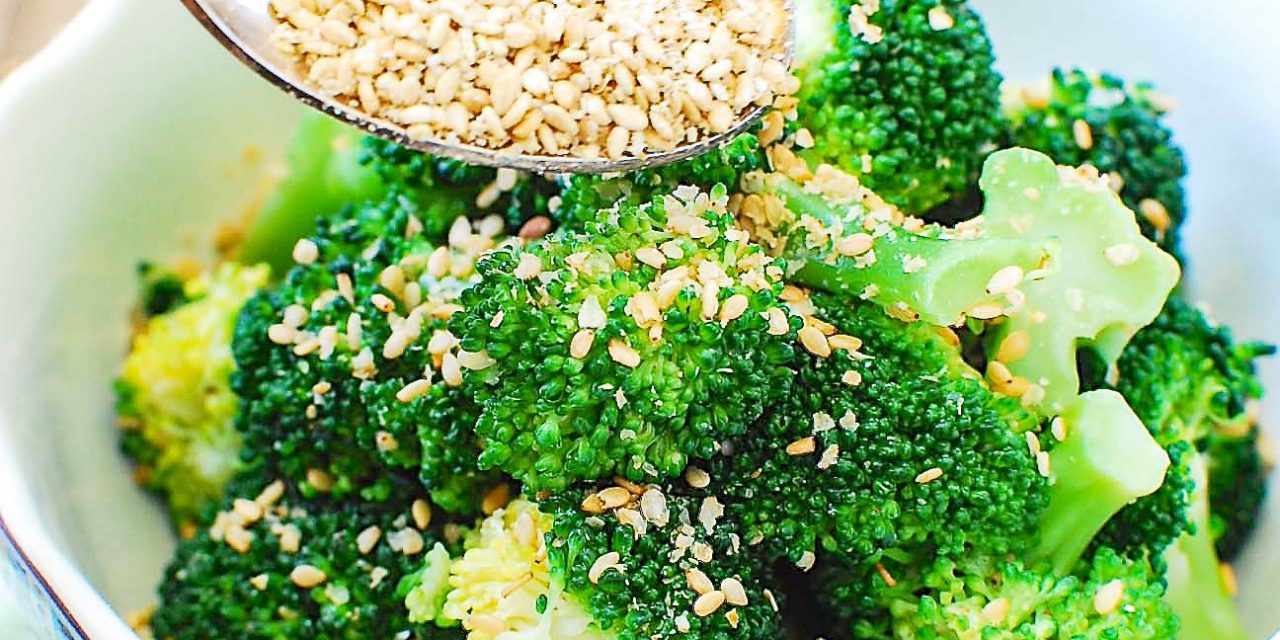 Sesame Broccoli Salad Vegetarian Lifestyle