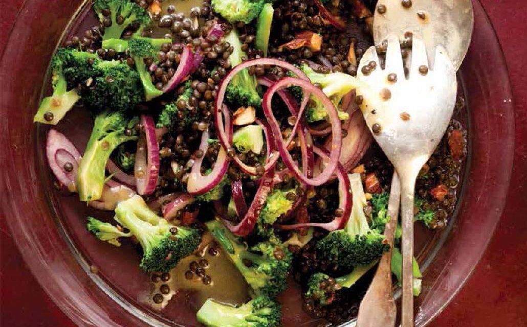 HONEYMUSTARD BROCCOLI SALAD Vegetarian Recipes