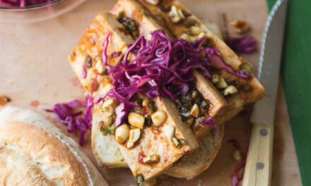 SWEET & SOUR BAKED TOFU SANDWICHES