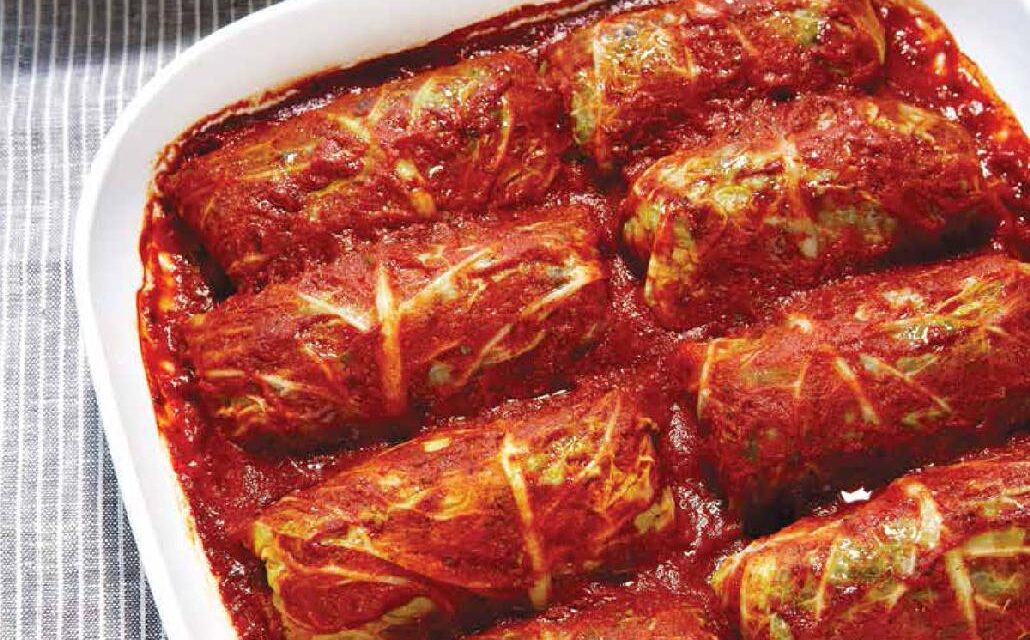 MIDDLE EASTERN STUFFED CABBAGE ROLLS