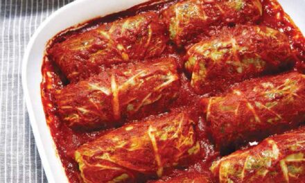 MIDDLE EASTERN STUFFED CABBAGE ROLLS