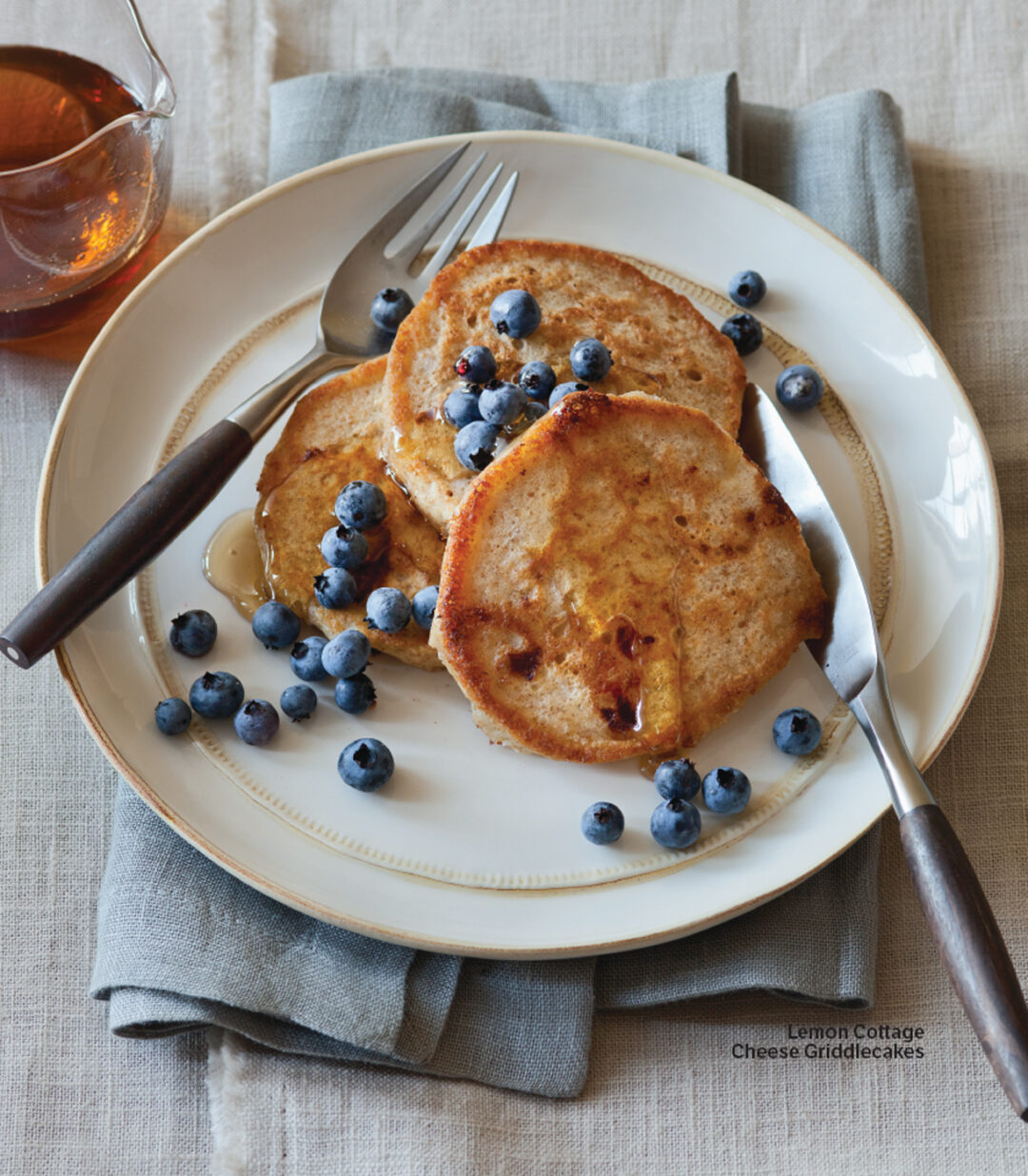 Lemon Cottage Cheese Griddlecakes Vegetarian Recipes