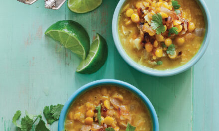 Chana Dal with Caramelized Onions and Coconut