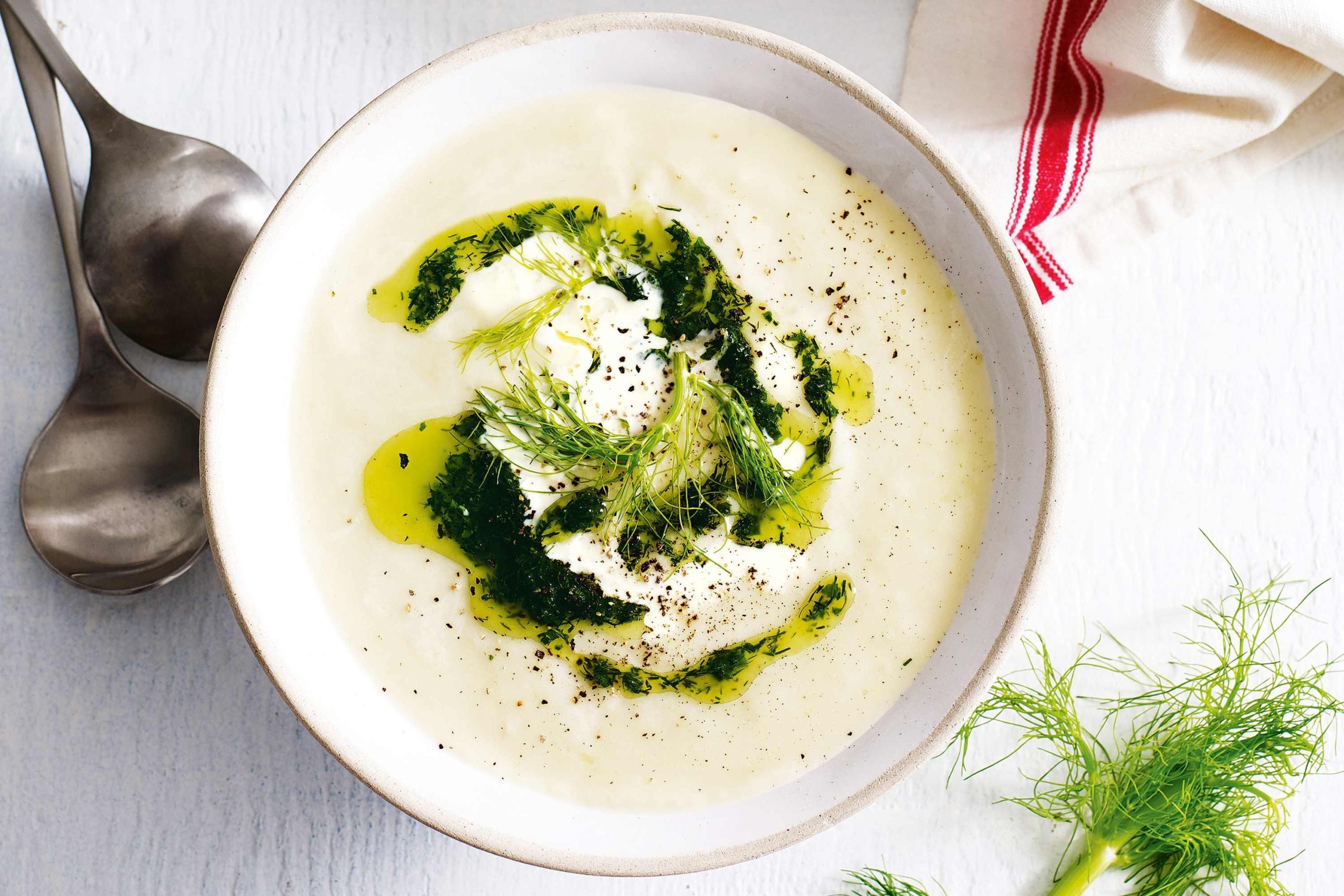 Cream of Fennel and Parsnip Soup