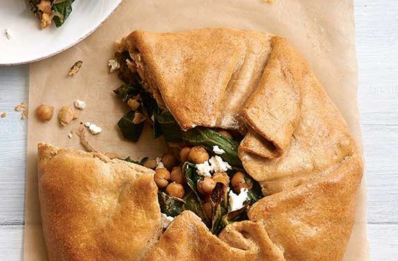 Greens and Chickpea Filling (for Galette)