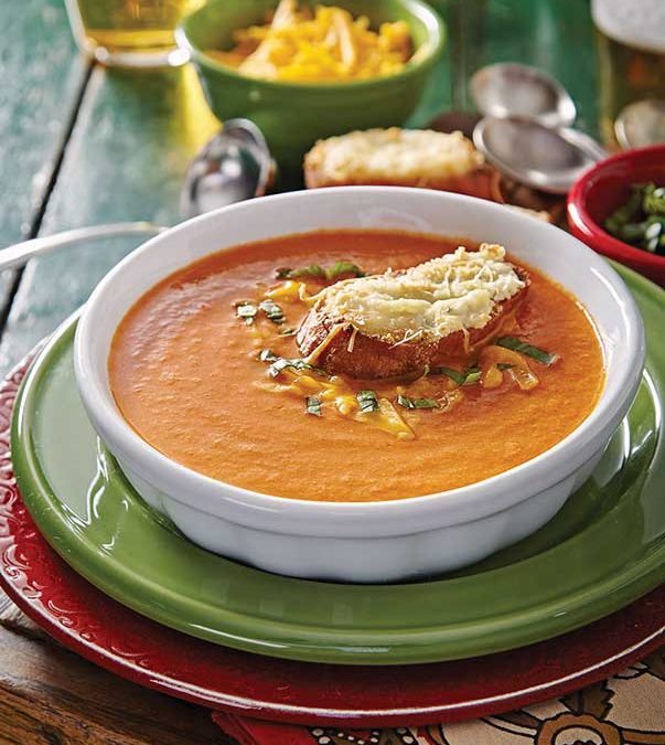 Southwestern Tomato-Cheese Soup