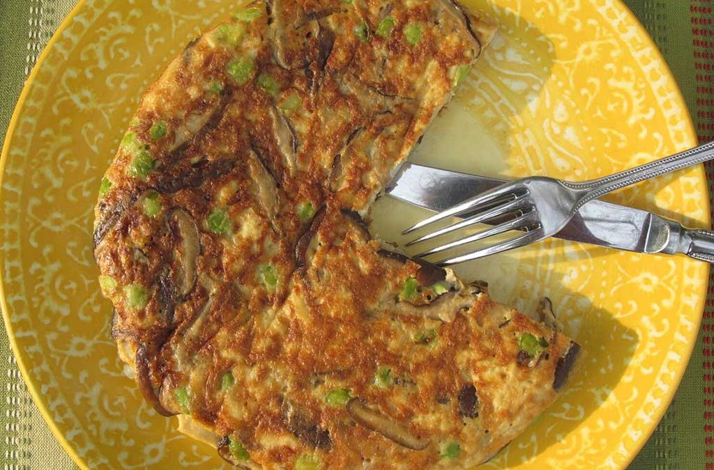 Herbed Frittata with Edamame