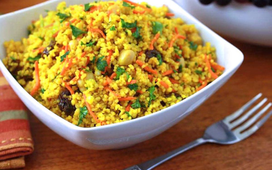 Curried Couscous with Vegetables