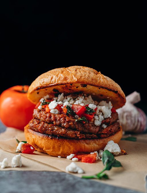 Bruschetta Burgers