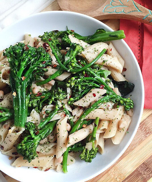 Broccoli Rabe and Penne