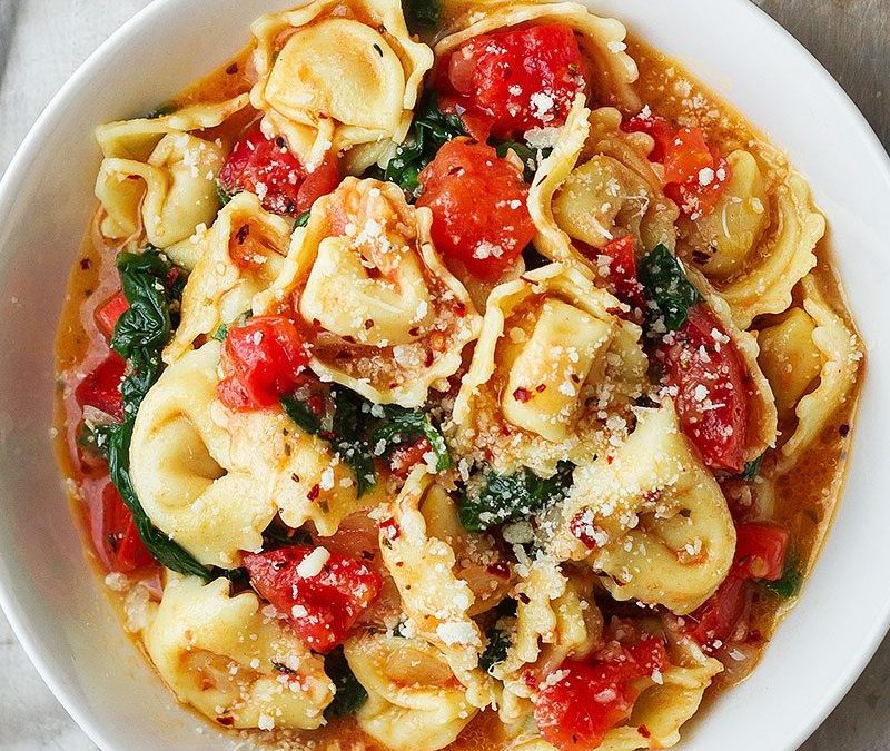 Tricolor Tomato Ravioli