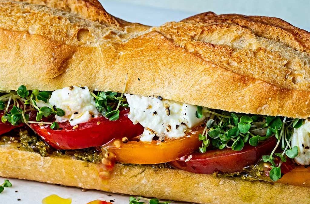 Caprese Salad Sandwiches