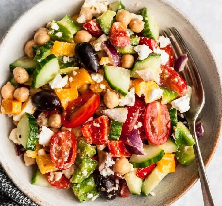 Greek Garbanzo Salad