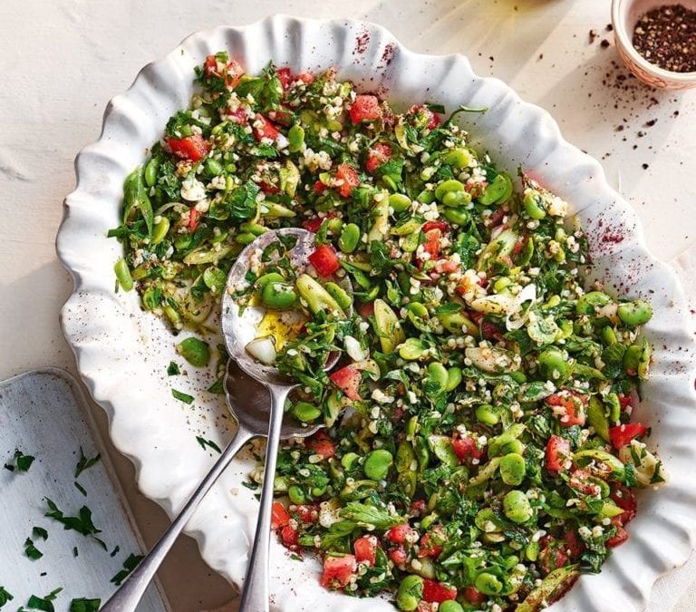 Navy Bean Tabbouleh