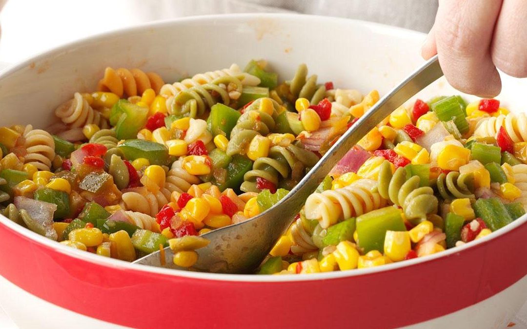 Spaghetti-Corn Relish Salad