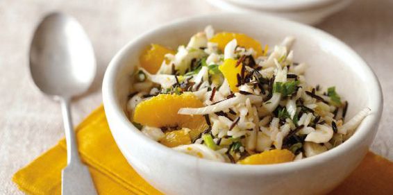 Wild Rice Salad with Orange and Fennel
