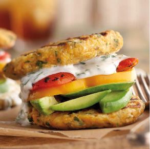 Inside-Out Veggie Burgers
