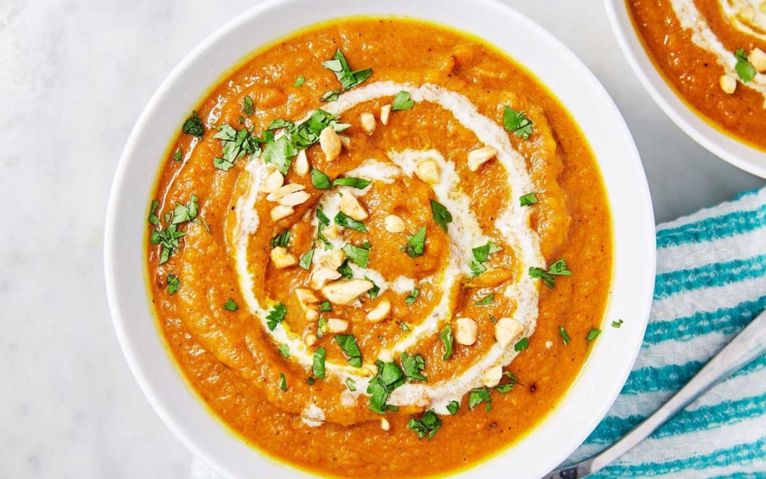 Curried Butternut Squash Soup