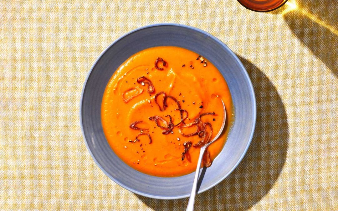 Roasted Leek and Carrot Soup