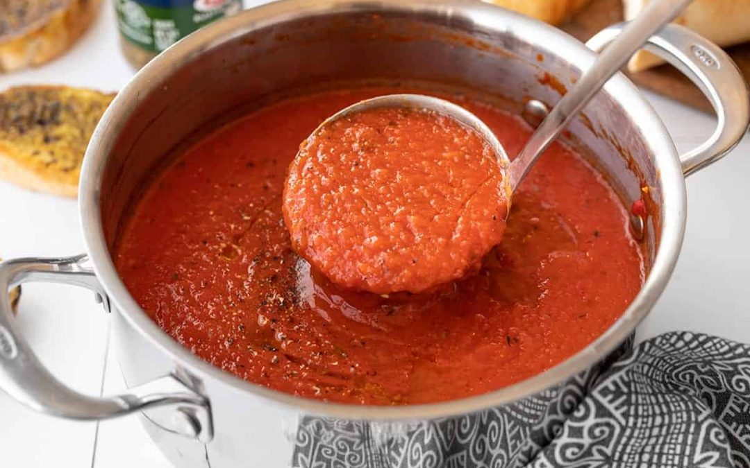 RED PEPPER AND TOMATO SOUP