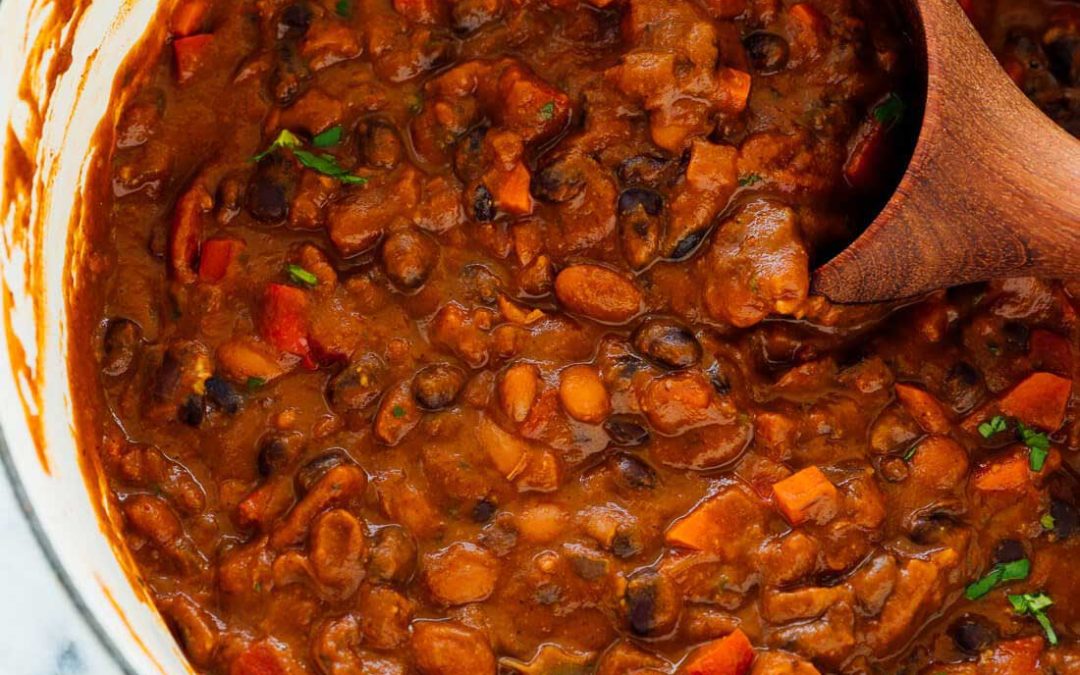 Super-Bean Vegetarian Chili