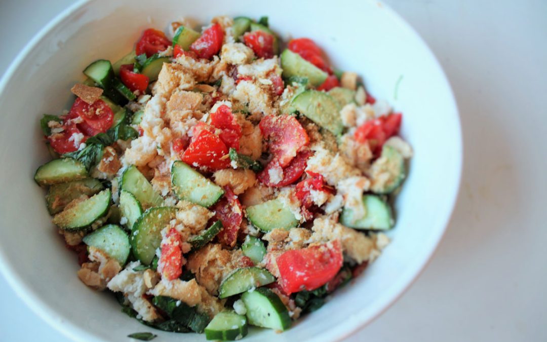 Florentine bread salad