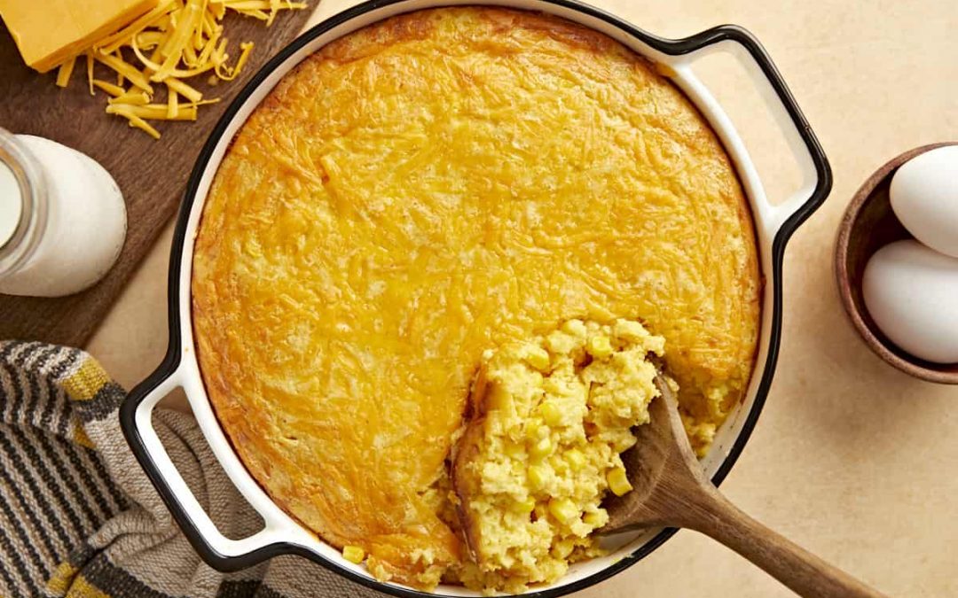 Corn and cheese pudding