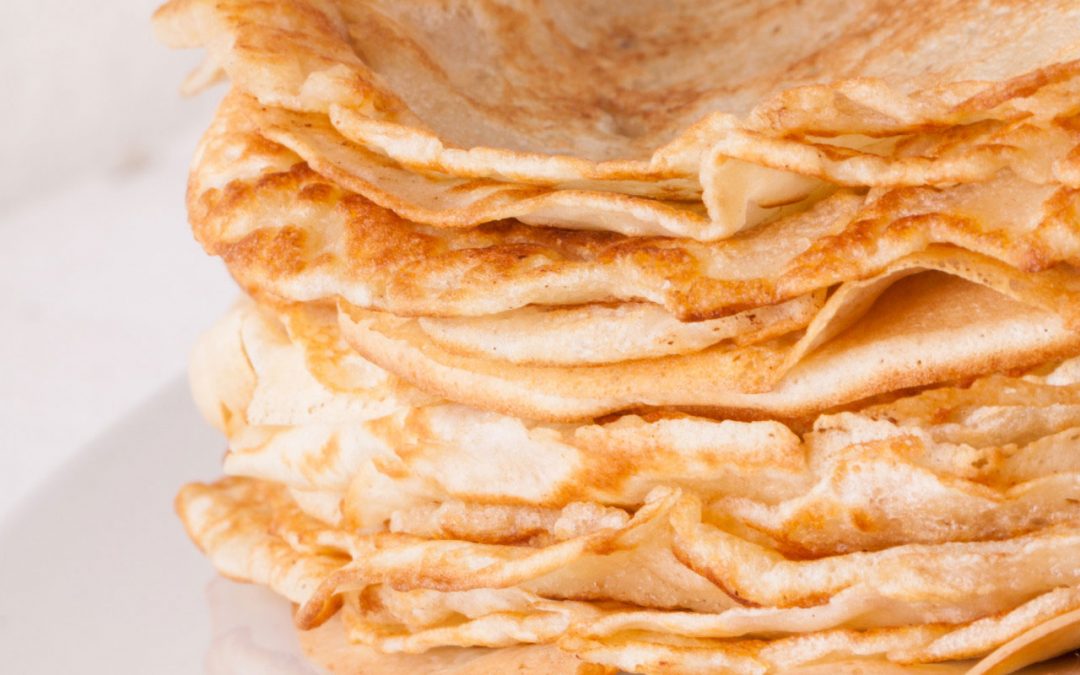 Parmesan crêpes