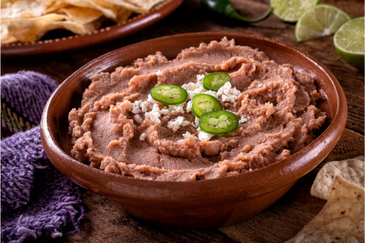 Refried kidney beans