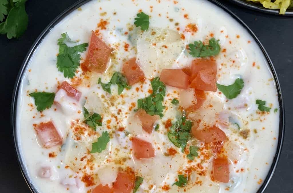 Tomato raita