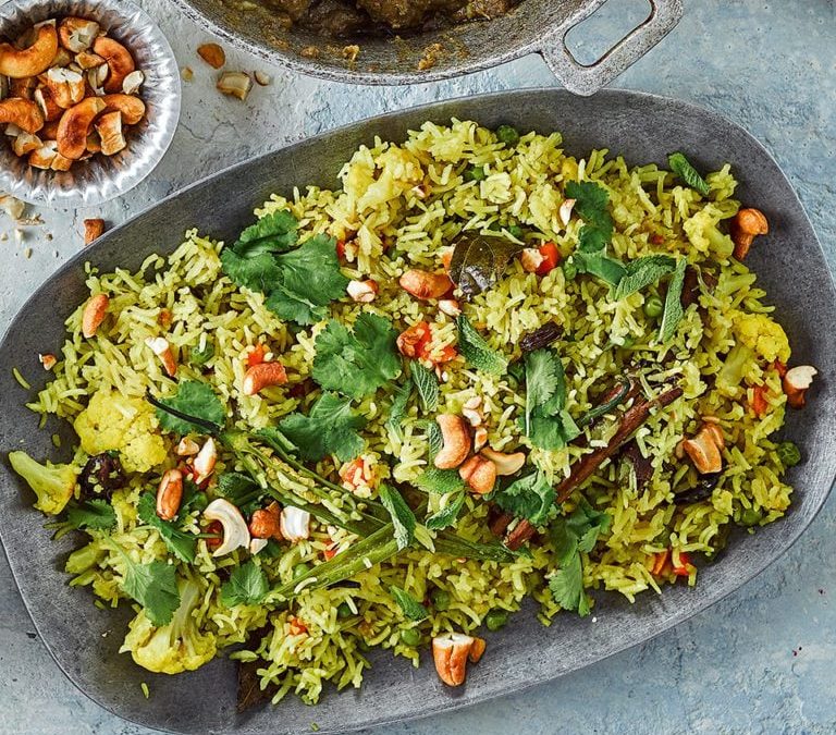 Vegetable pilau