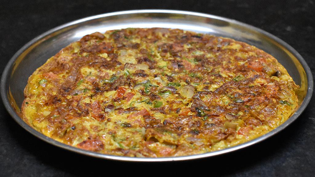 Khagina (Indian spiced omelet)