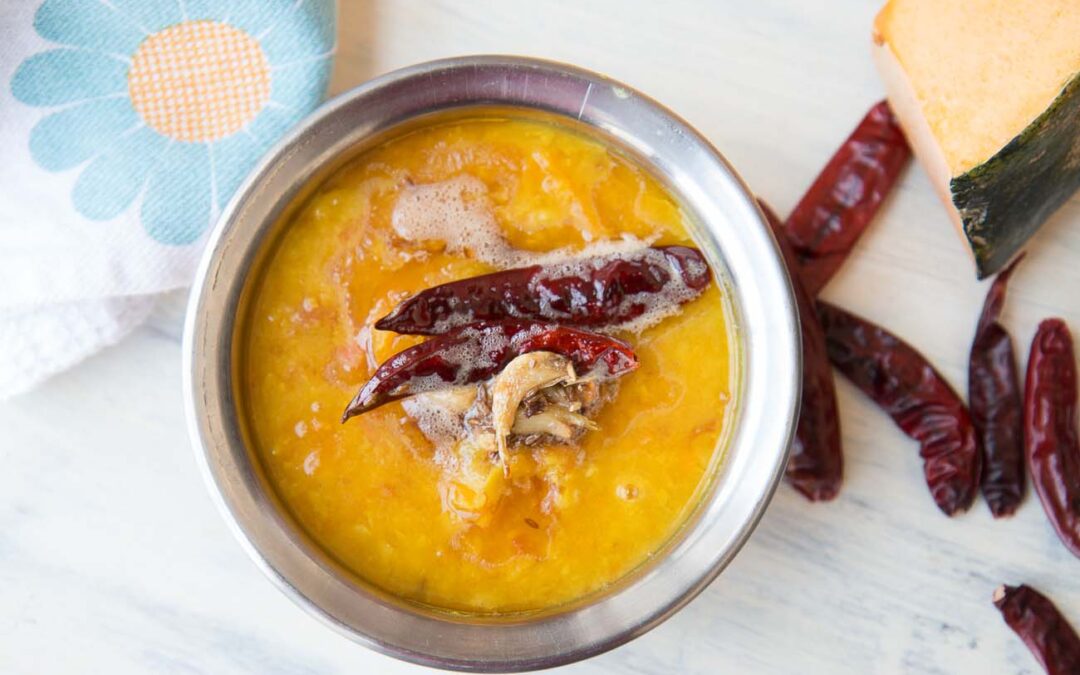 Golden Pumpkin Toovar Dal Soup TOOVAR KADDU DAL