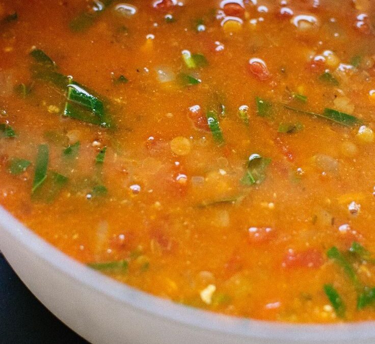 Mung Dal Soup with Tomatoes TAMATAR MOONG DAL