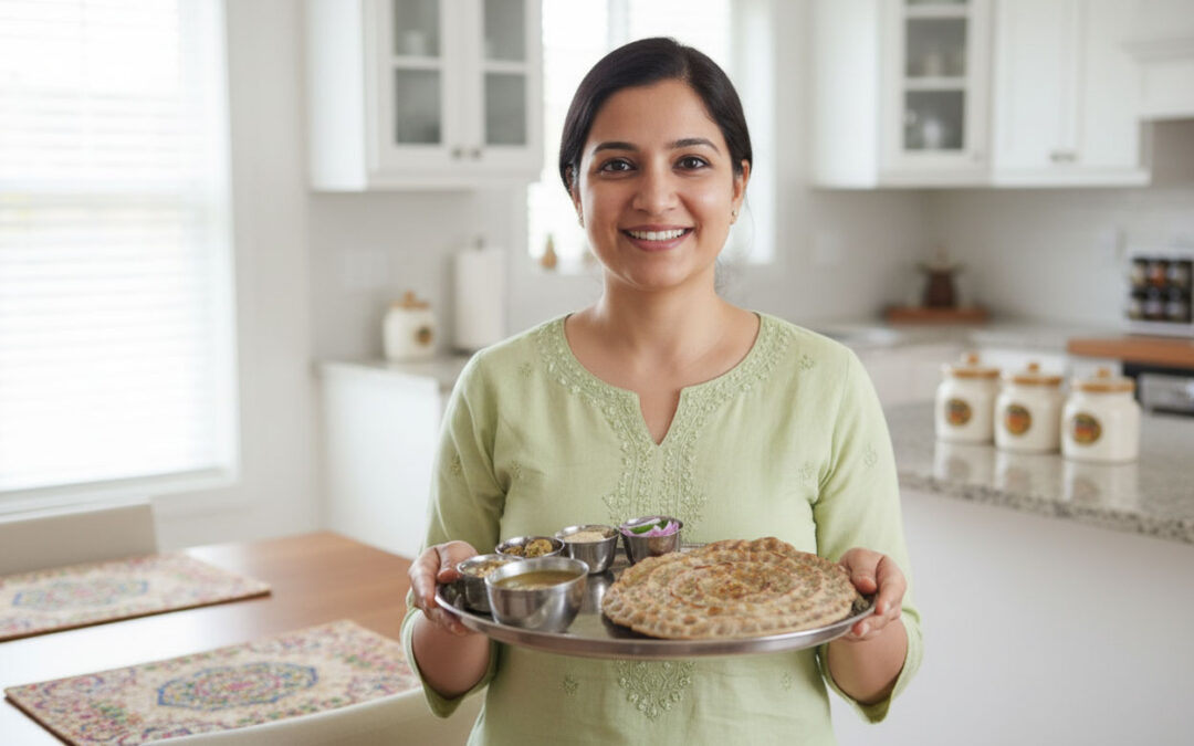 Griddle-Baked Sourdough Bread MOTI ROTI