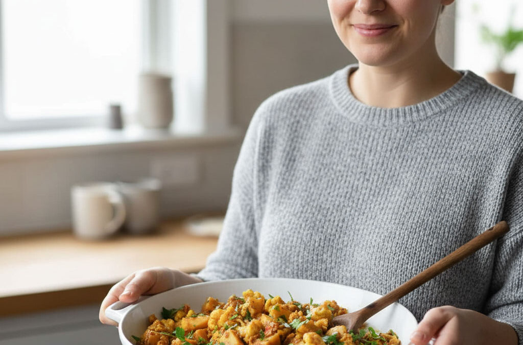 Curried Cauliflower and Potatoes GOBHI ALOO SABJI