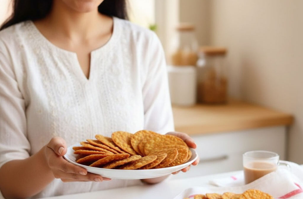 Deep-Fried Seasoned Whole Wheat Bread MASALA POORI
