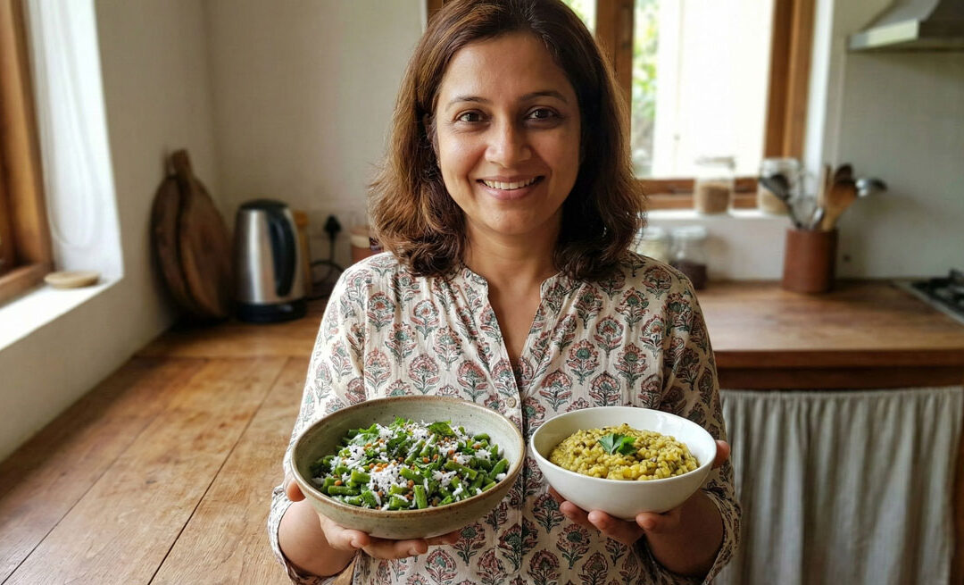 Green Beans with Coconut BARBATTI NARIYAL SABJI