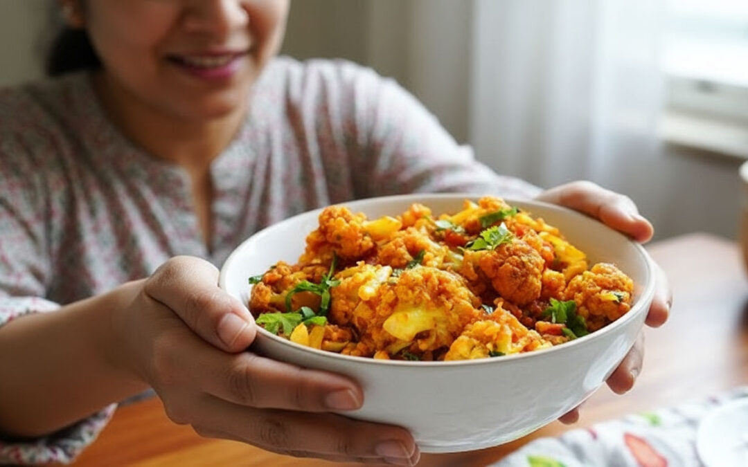 Spicy Cauliflower with Braised Tomato GOBHI TAMATAR SABJI