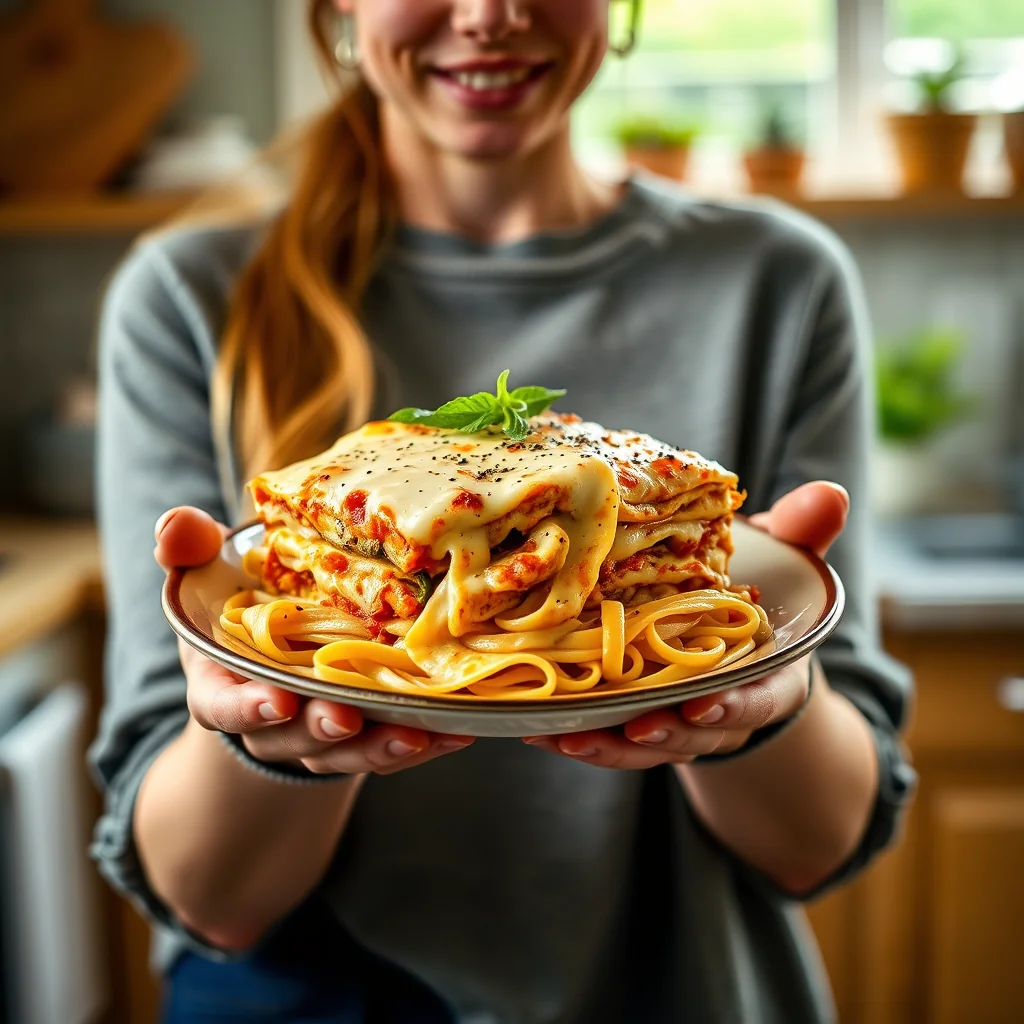 Creamy Vegan Cashew Cheese Lasagna – vegetarian recipe