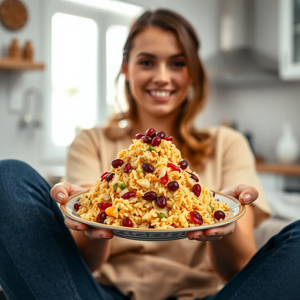 A Fragrant and Flavorful Curry Basmati Rice Salad – vegetarian recipe