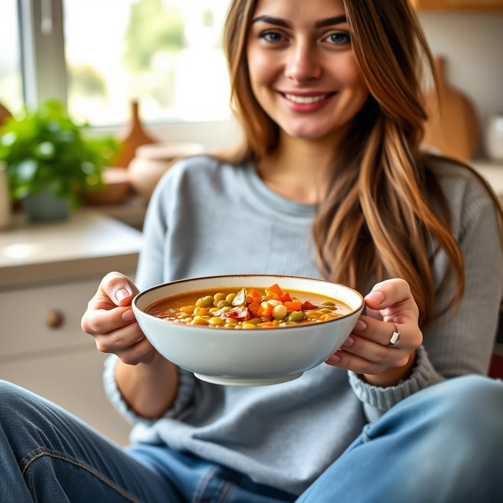 Classic Vegetarian Split Pea Soup – vegetarian recipe