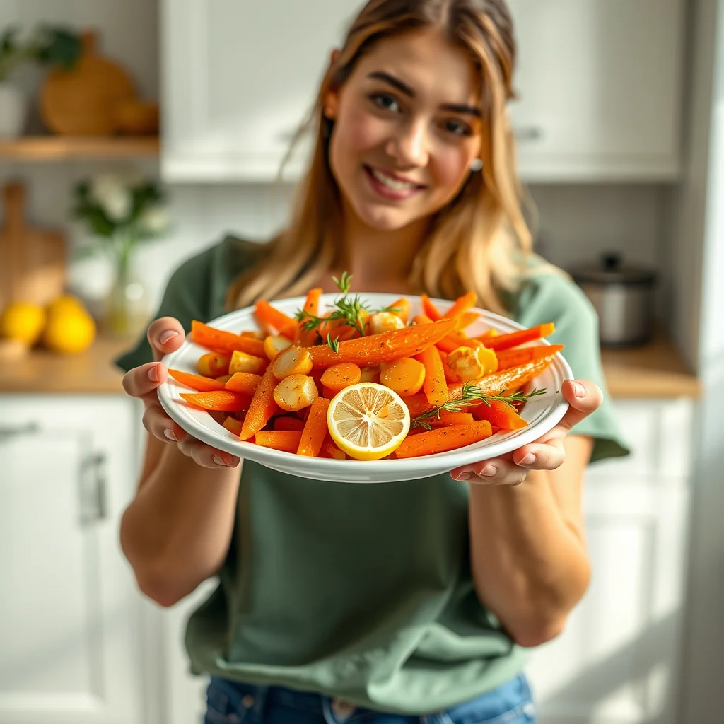 Carrots with Dijon Mustard and Tarragon – vegetarian recipe