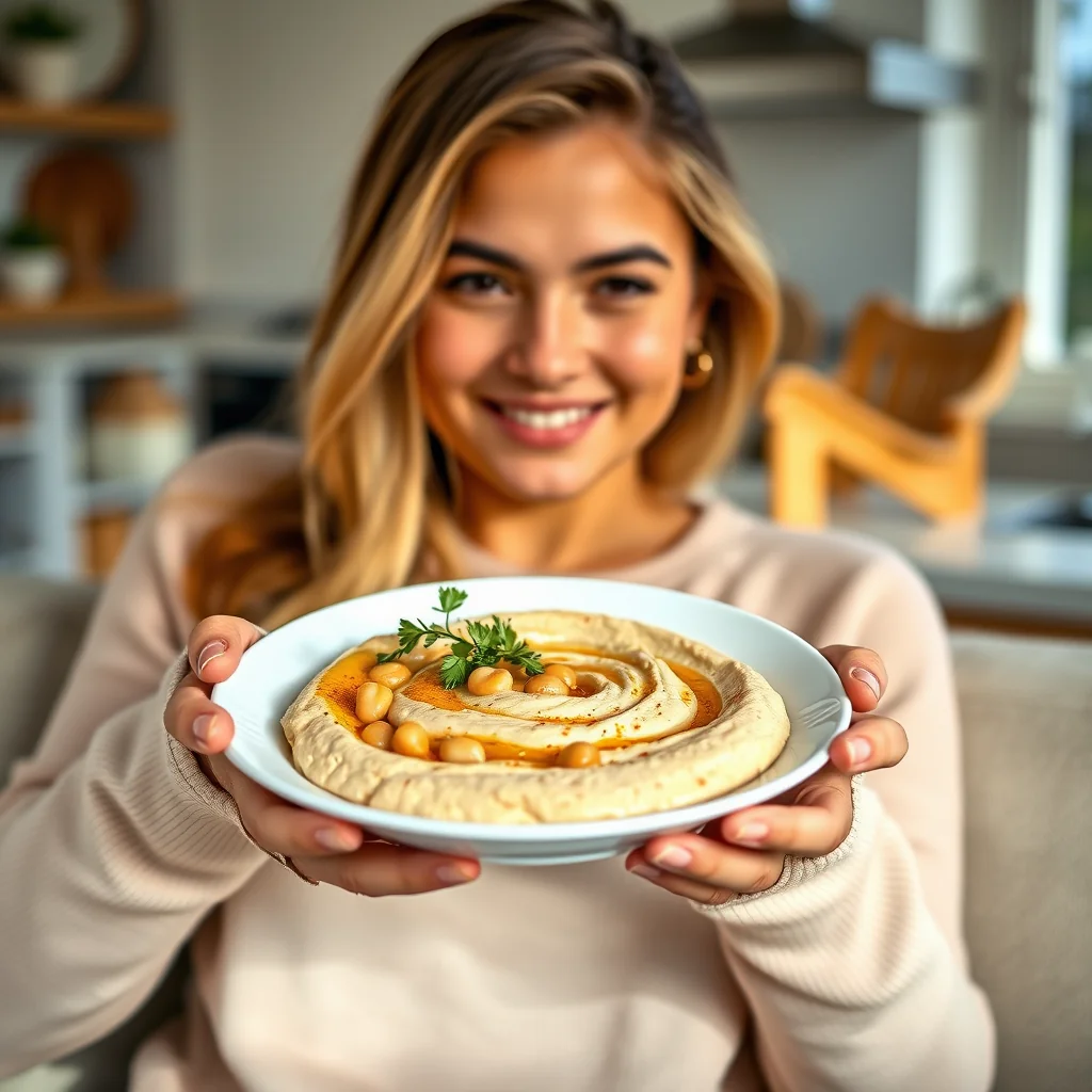 Heart-Healthy Hummus – vegetarian recipe