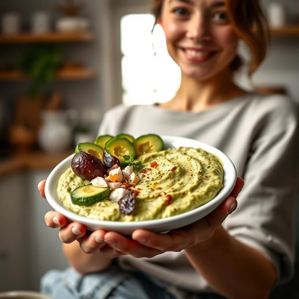 Limey Avocado Dip (A Zesty Twist on Guacamole) – vegetarian recipe