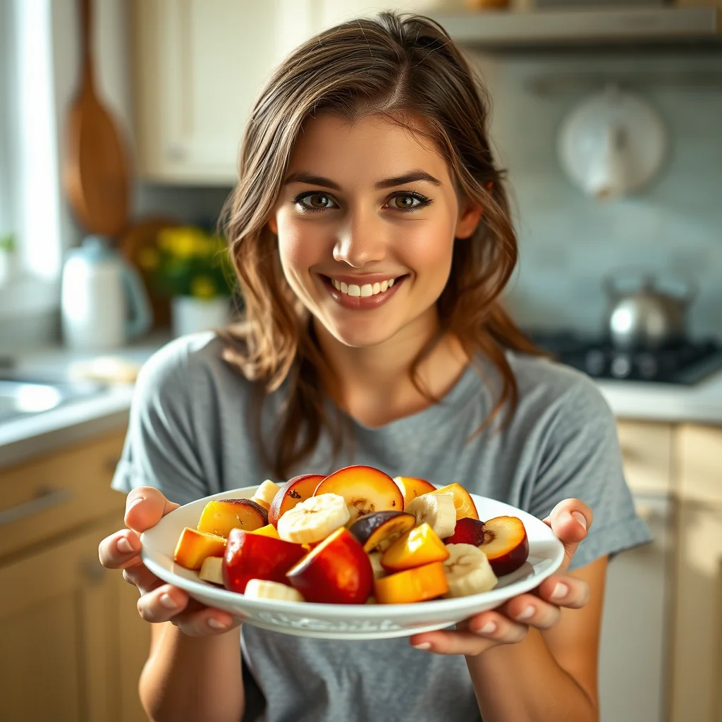 A Boozy, Grown-Up Fruit Salad – vegetarian recipe